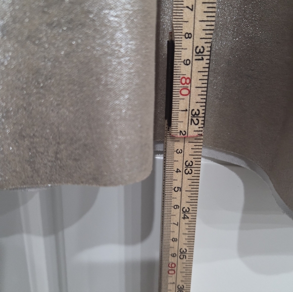 ZARA WOMEN'S METALLIC V NECK BABY DOLL DRESS WITH POCKETS SIZE MEDIUM - Picture 10 of 11